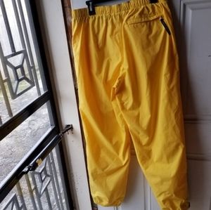 Vintage Polo Ralph Lauren Yellow Nylon Sweat Pants